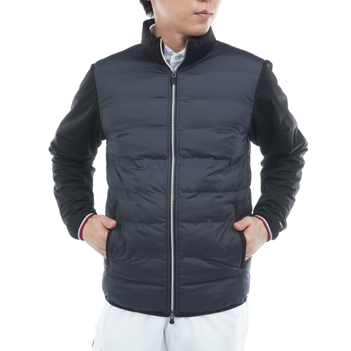[2025NH~f] g~[ qtBK[ St TOMMY HILFIGER GOLF Xgb` SڌLg ȃWPbg ubN Y