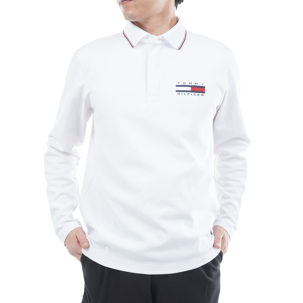 [2025NH~f] g~[ qtBK[ St TOMMY HILFIGER GOLF Xgb` N WbvAbv ܕt|Vc zCg Y
