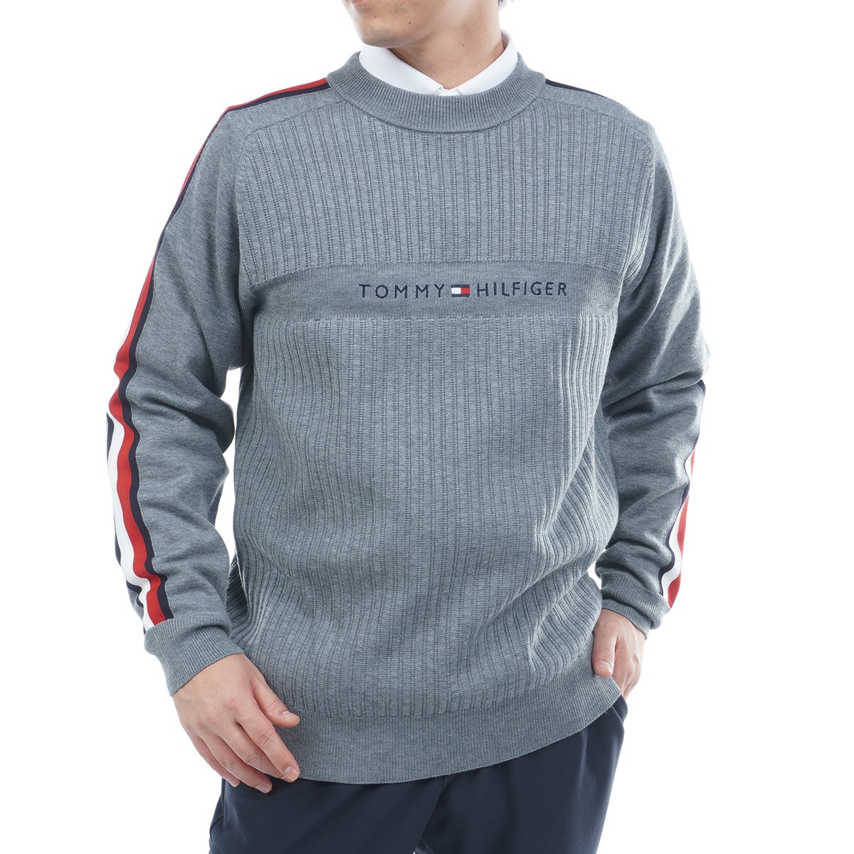 [2025NH~f] g~[ qtBK[ St TOMMY HILFIGER GOLF X|[cNVbN N[lbNZ[^[ O[ Y