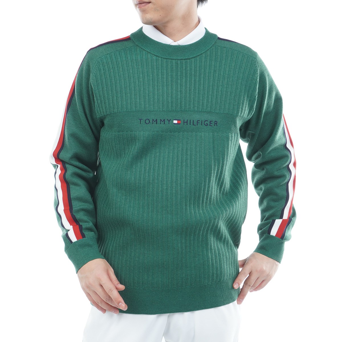 [2025NH~f] g~[ qtBK[ St TOMMY HILFIGER GOLF X|[cNVbN N[lbNZ[^[ _[NO[ Y