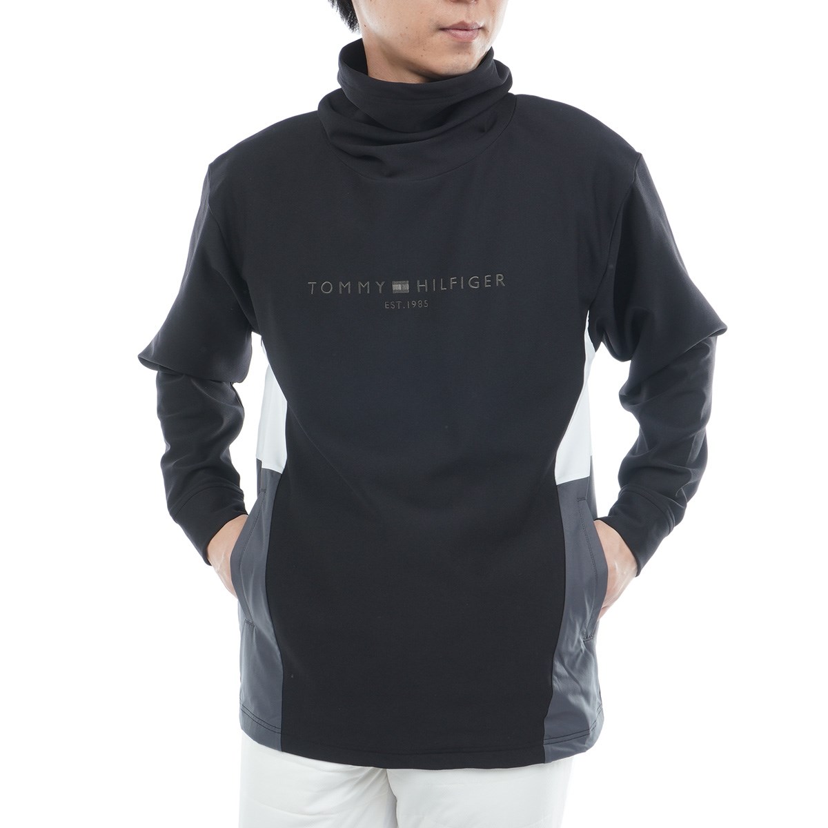 [2025NH~f] g~[ qtBK[ St TOMMY HILFIGER GOLF lbNEH[}[t XEFbg ubN Y