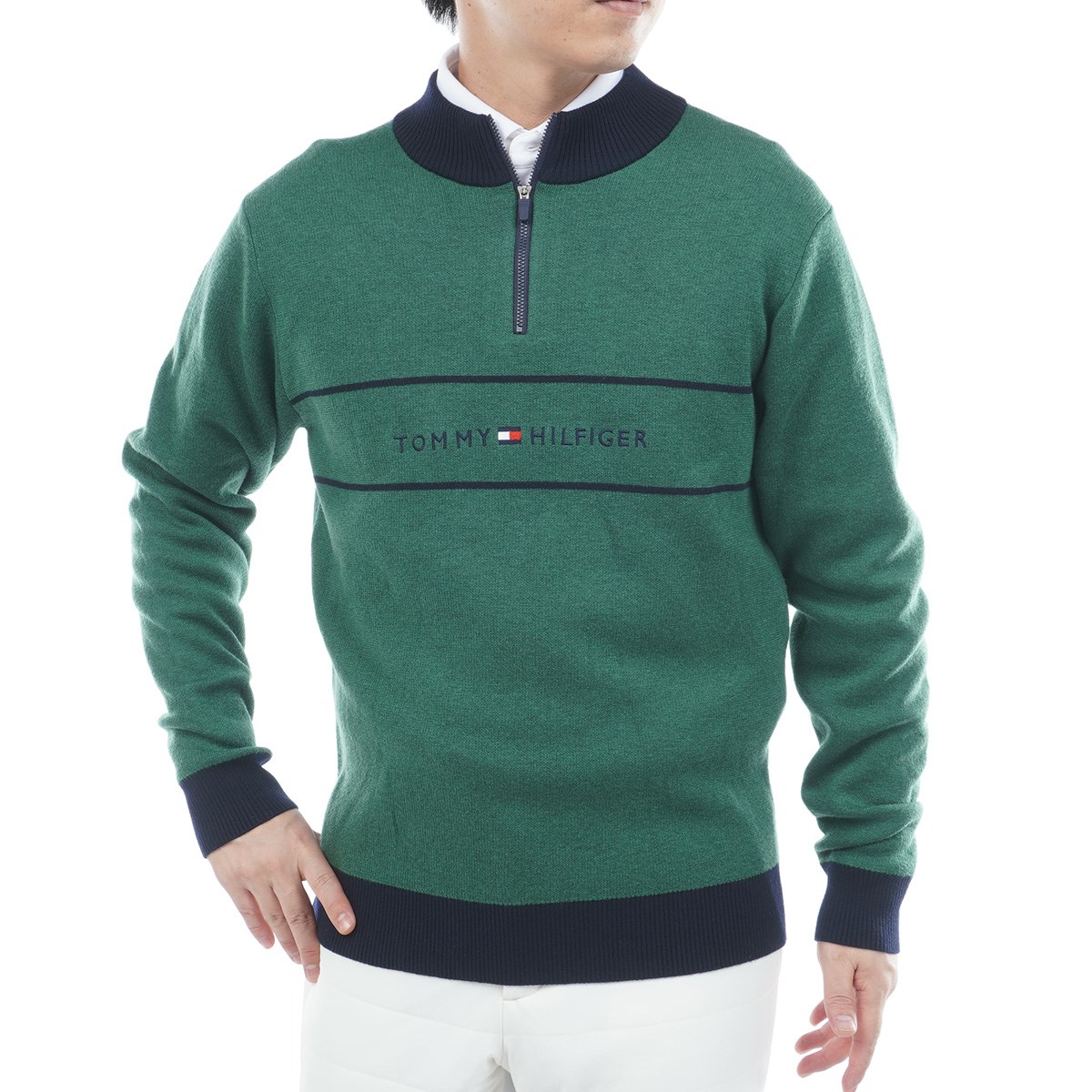 [2025NH~f] g~[ qtBK[ St TOMMY HILFIGER GOLF tgS n[tWbvbNlbNZ[^[ _[NO[ Y