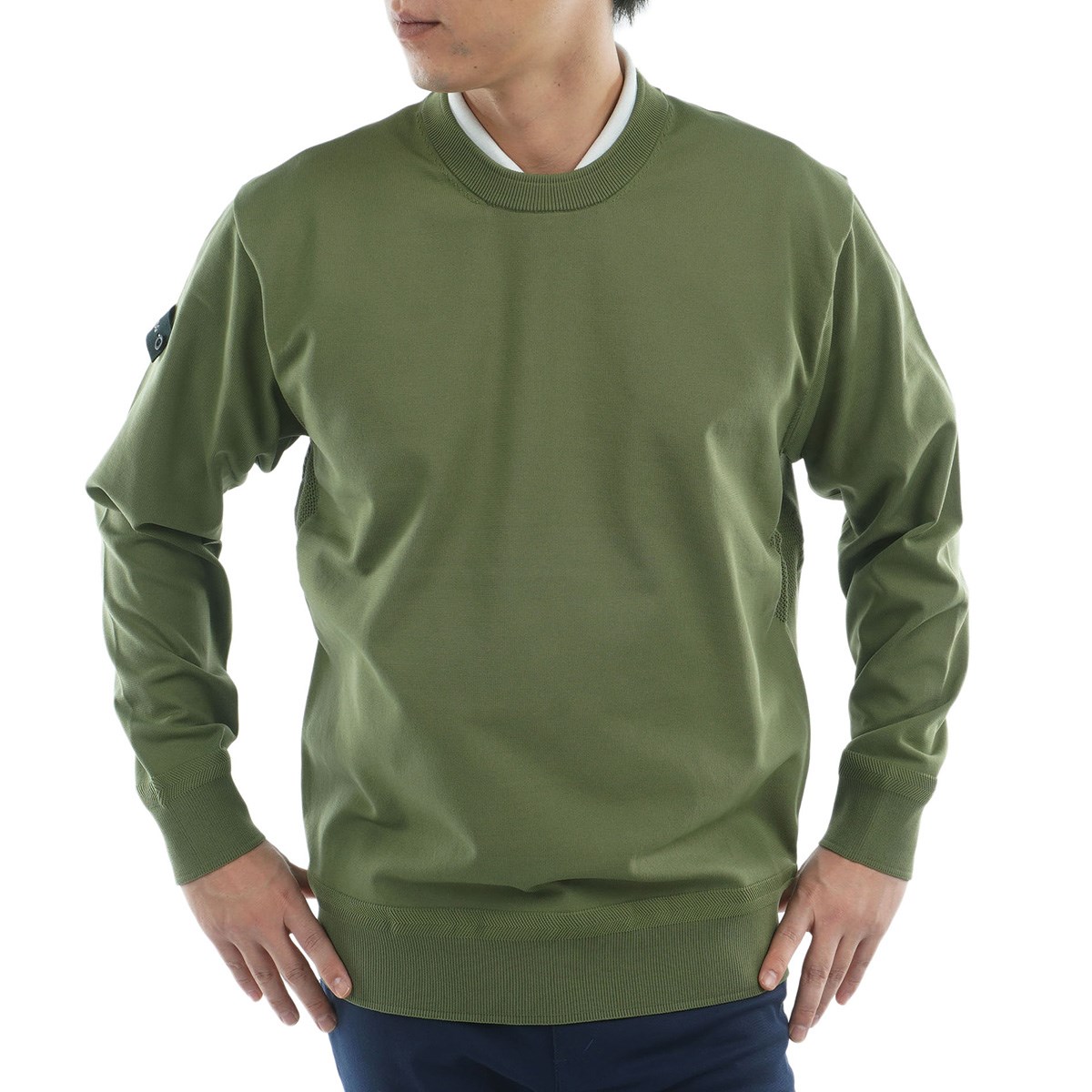 BRIEFING ゴルフ クルーネックセーター半袖 ブリーフィング（BRIEFING）ゴルフウェア 半袖 吸水速乾 LOGO