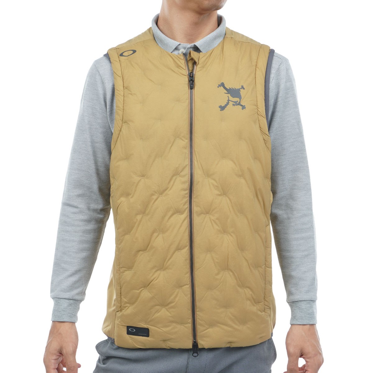 【極美品】 オークリー ゴルフウェア 中綿 上下 ジャケット ベスト パンツ a-oak21229.jpg