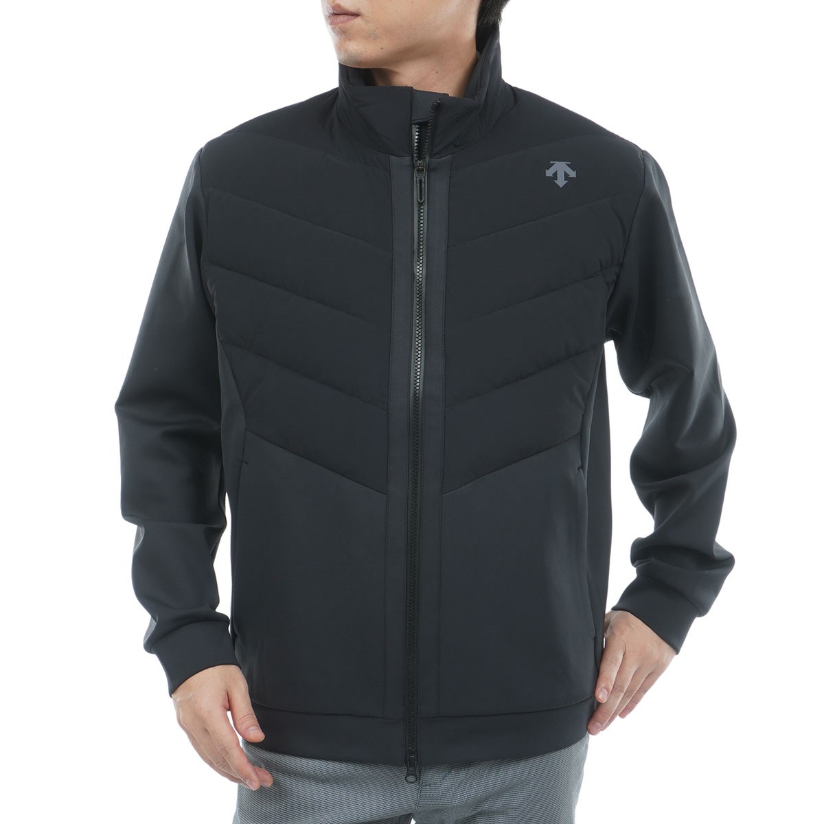 DESCENTE メンズジャケット DGMJK06 黒/グリーン ヒーター内蔵 Descente Pilot Insulated Ski Jacket (Men's) - Peter Glenn Ski and