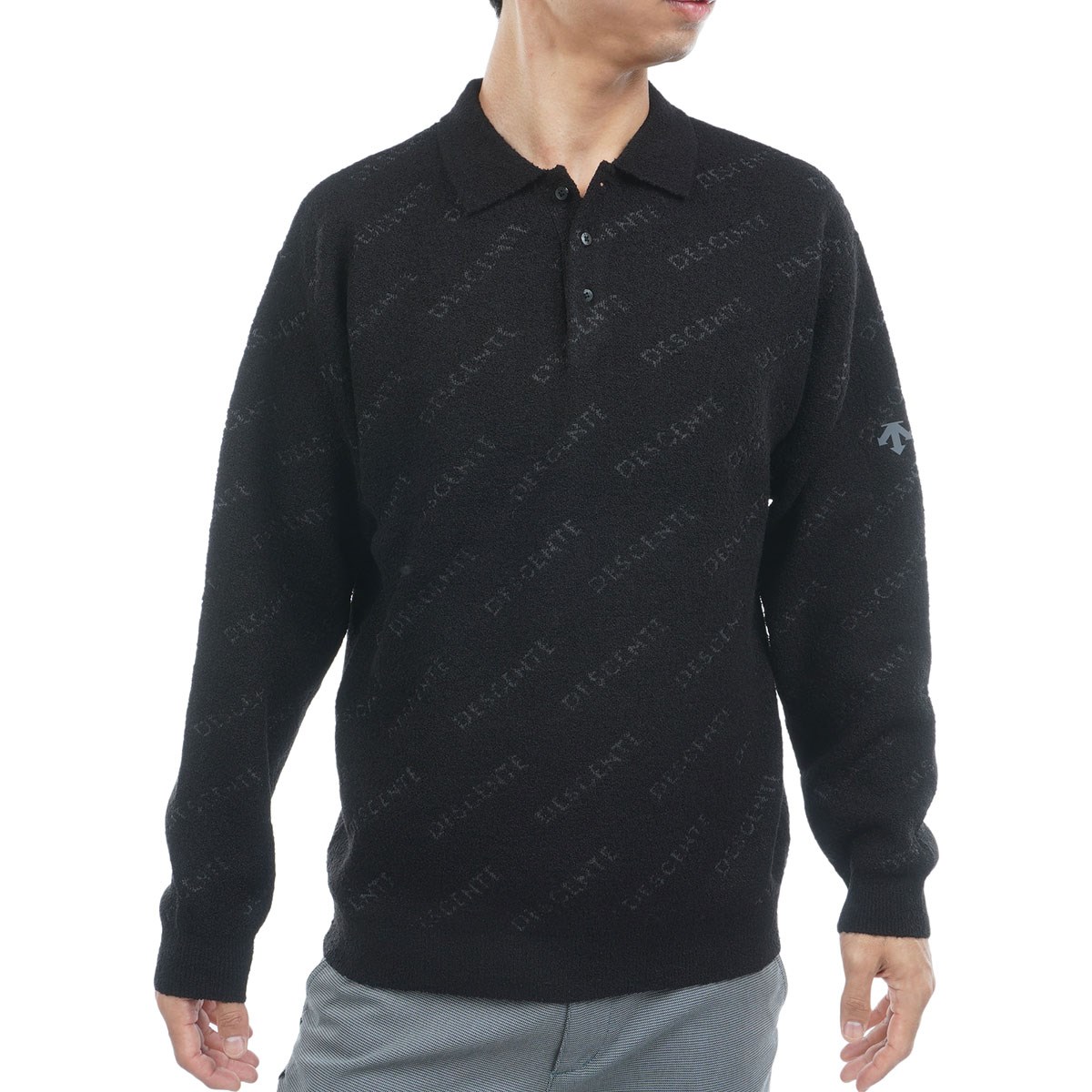 [2025NH~f] fTgSt DESCENTE GOLF DESCENTES WJ[h|܃Z[^[ ubN 00 Y