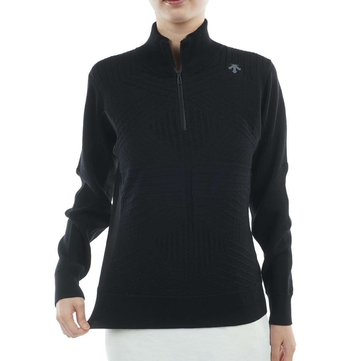 [2025NH~f] fTgSt DESCENTE GOLF g-arc collection HEAT NAVIn[tWbvZ[^[ ubN 00 fB[X