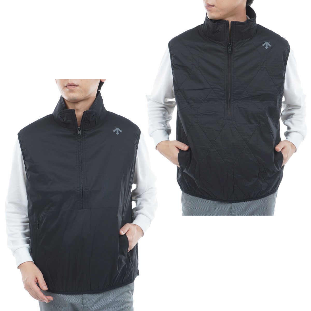 [2025NH~f] fTgSt DESCENTE GOLF Xgb` POLARTEC(R) ALPHA(R) o[VuȃxXg ubN 00 Y