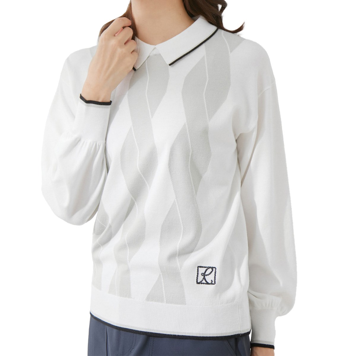 サイズ：L JUN&amp;ROPE ジュン アンド ロペ  ハイネック半袖Tシャツ  ブラック系 [240101427665] ゴルフウェア レディース ストスト JUN&ROPE' ゴルフ メンズウエア｜ゴルフ｜スポーツ おすすめ人気