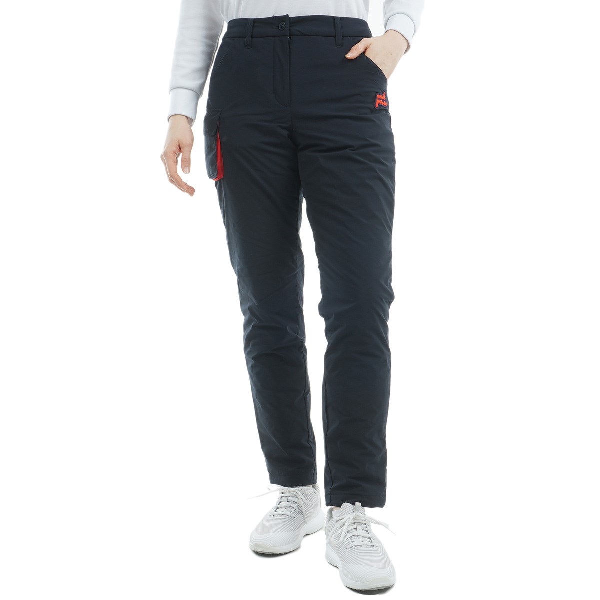 and per se アンパスィ ストレッチパンツ レディース ネイビー L ロングパンツ レディース アンパスィ and per se ゴルフウェア