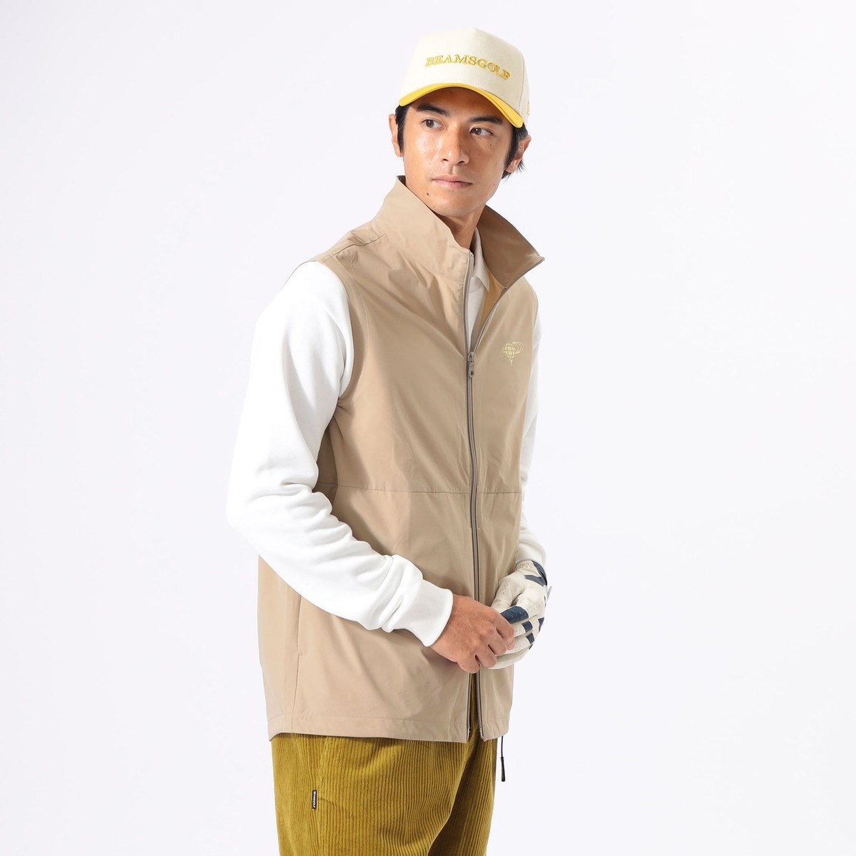 [2025NH~f] r[XSt BEAMS GOLF ORANGE LABEL ORANGE LABEL tWbv X^hJ[ xXg x[W 20 Y