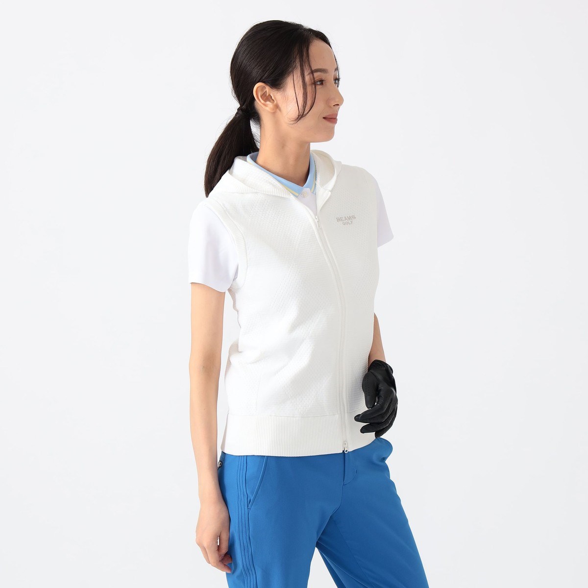 [2025NH~f] r[XSt BEAMS GOLF PURPLE LABEL PURPLE LABEL Vh[A[KC xXg zCg 01 fB[X