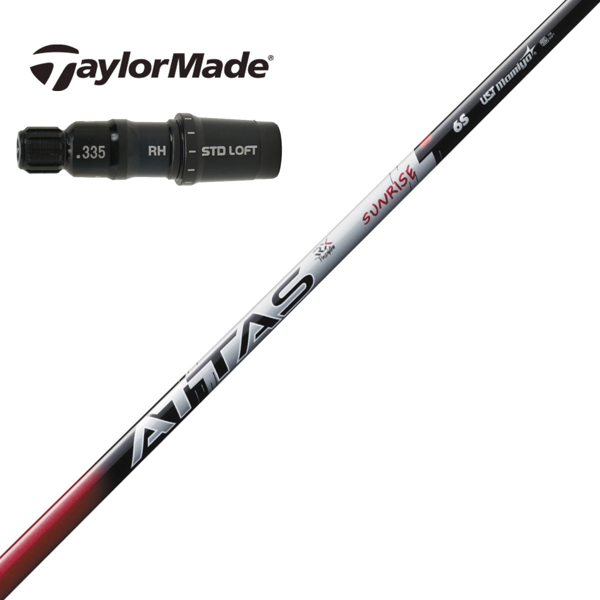 UST �}�~�� ATTAS �e�[���[���C�h�h���C�o�[�p ATTAS RX�@SUNRISE�@RED EX �X���[�u�t���V���t�g �����Y