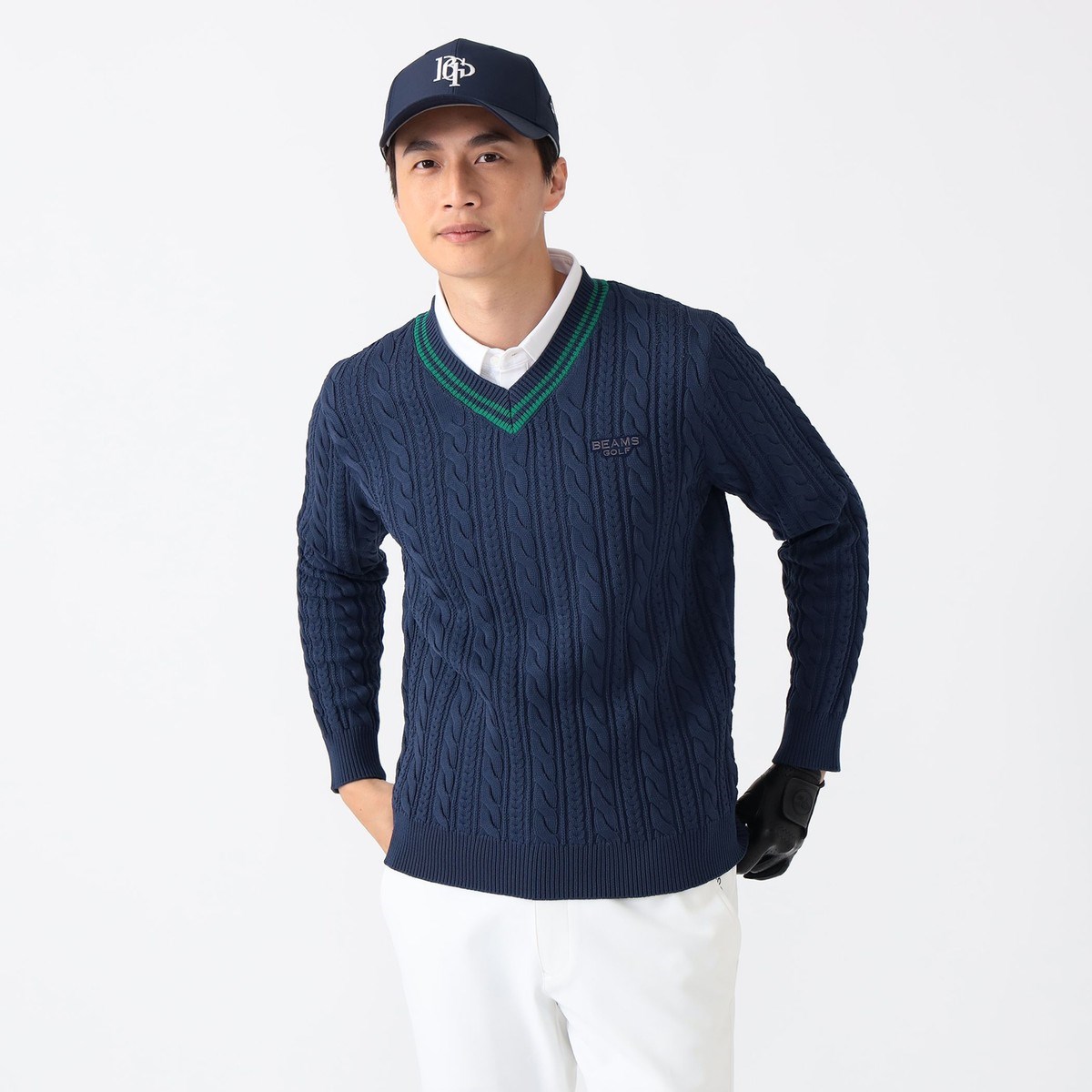 [2025NH~f] r[XSt BEAMS GOLF PURPLE LABEL PURPLE LABEL P[u `f VlbN Z[^[ lCr[ 79 Y