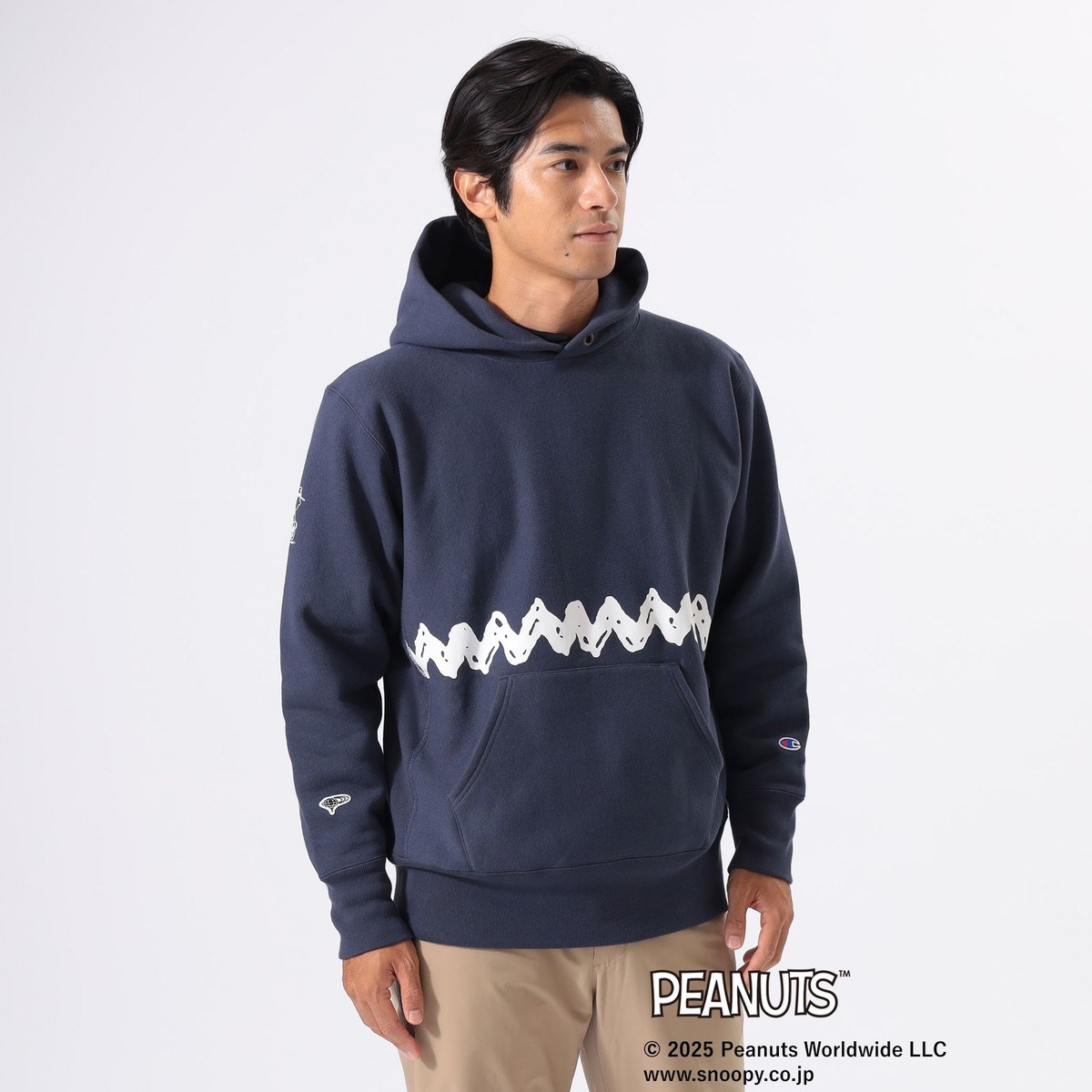 [2025NH~f] r[XSt BEAMS GOLF ORANGE LABEL PEANUTS `[[EuE p[J[ lCr[ 79 Y