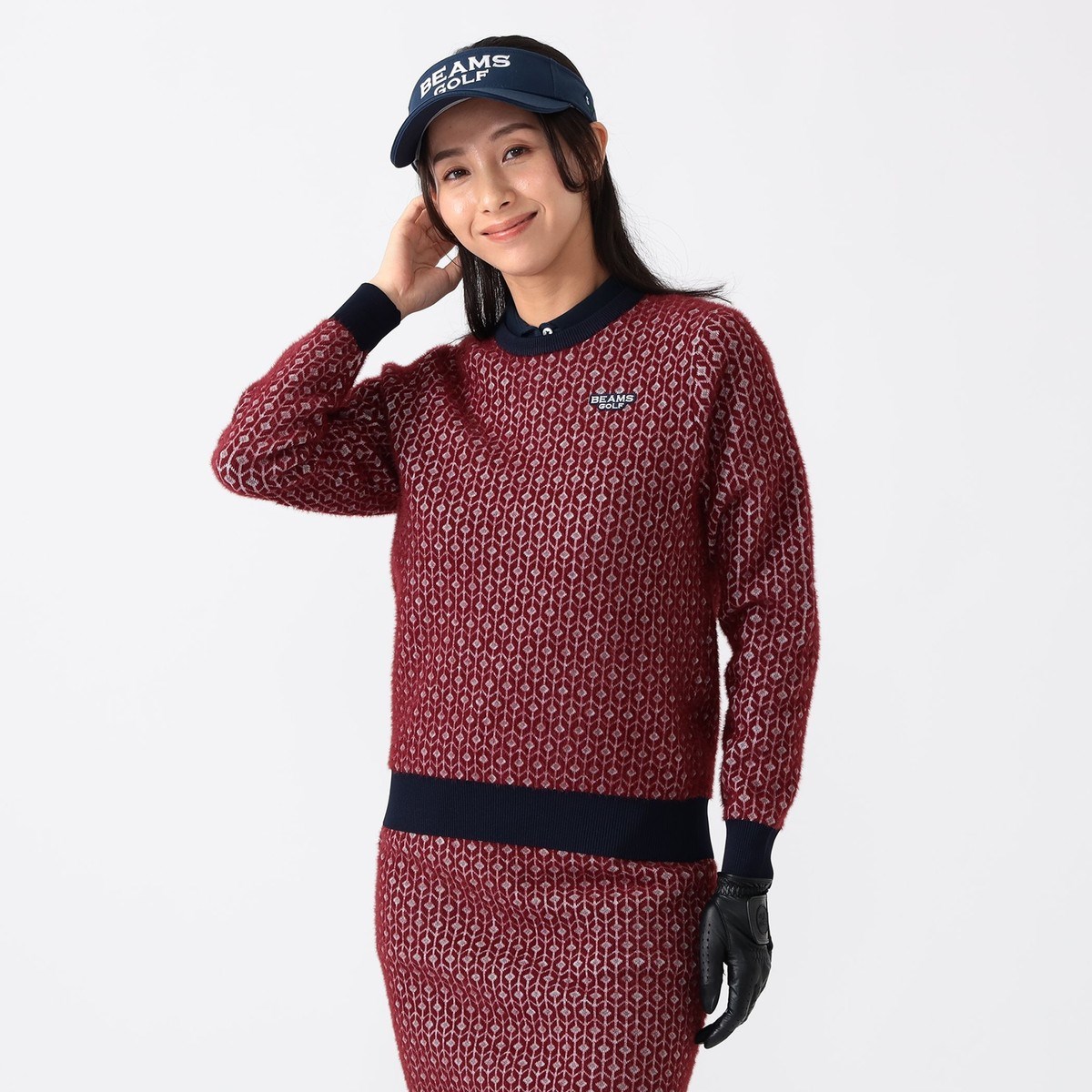 [2025NH~f] r[XSt BEAMS GOLF PURPLE LABEL PURPLE LABEL 􉽊w jbgvI[o[ o[KfB 38 fB[X