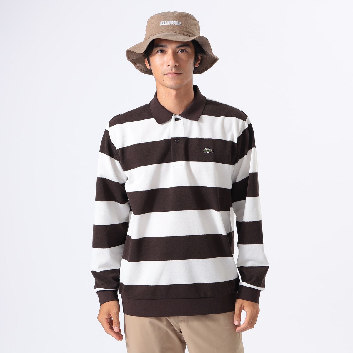 [2025NH~f] r[XSt BEAMS GOLF ORANGE LABEL ʒ LACOSTE {[_[ OX[u |Vc ItzCg 05 Y