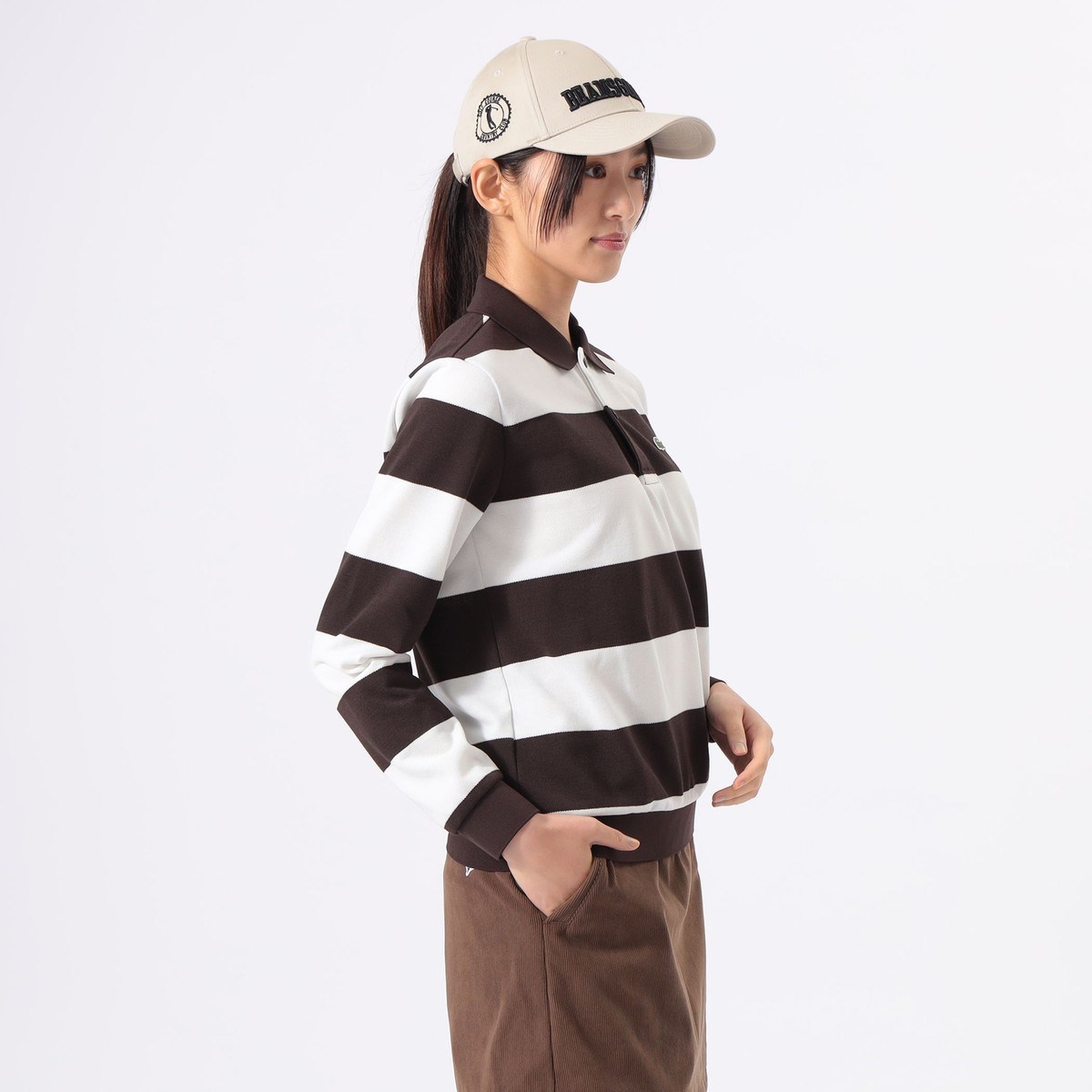 [2025NH~f] r[XSt BEAMS GOLF ORANGE LABEL ʒ LACOSTE {[_[ OX[u |Vc ItzCg 05 fB[X
