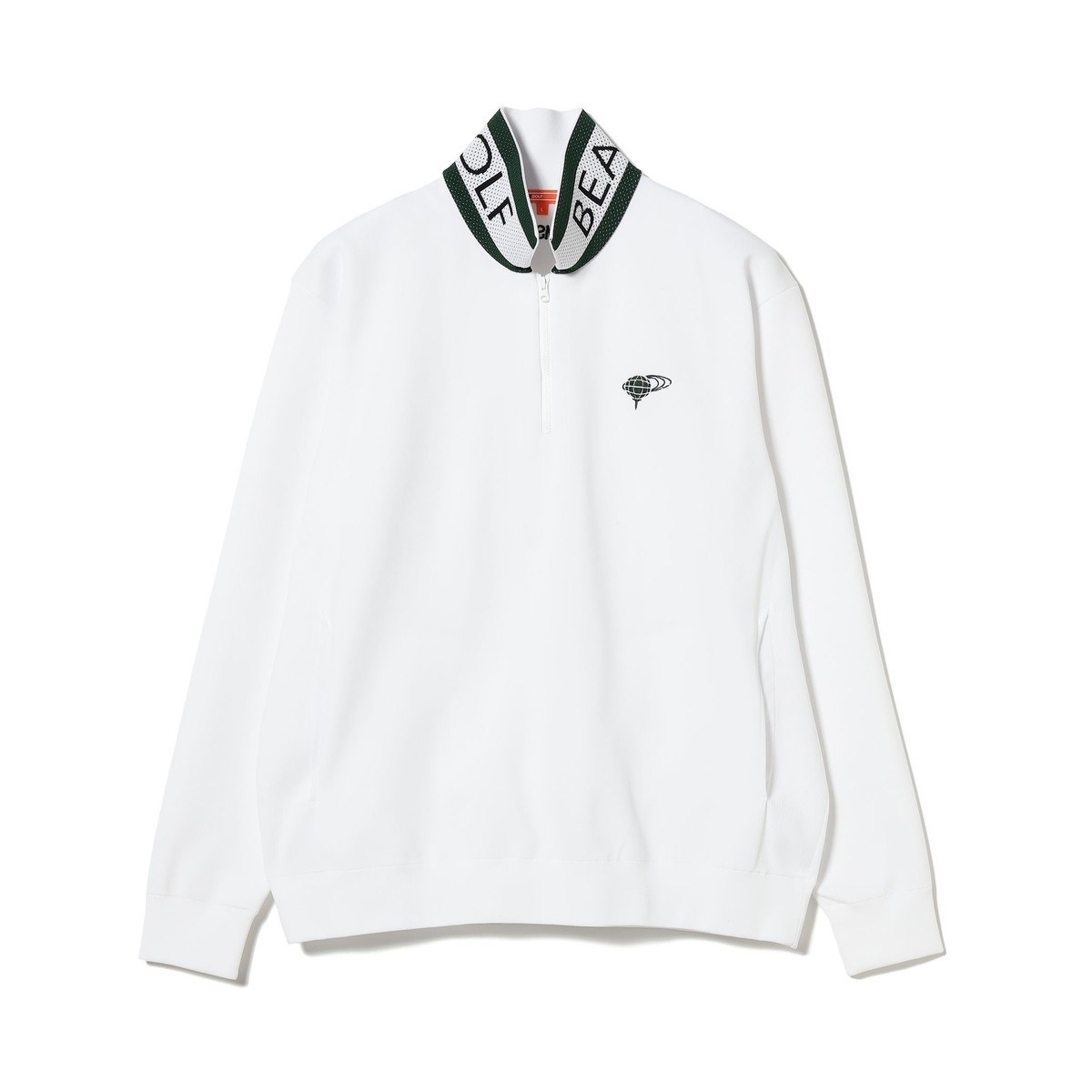 [2025NH~f] r[XSt BEAMS GOLF ORANGE LABEL ORANGE LABEL ݗS n[tWbv jbg zCg 01 Y