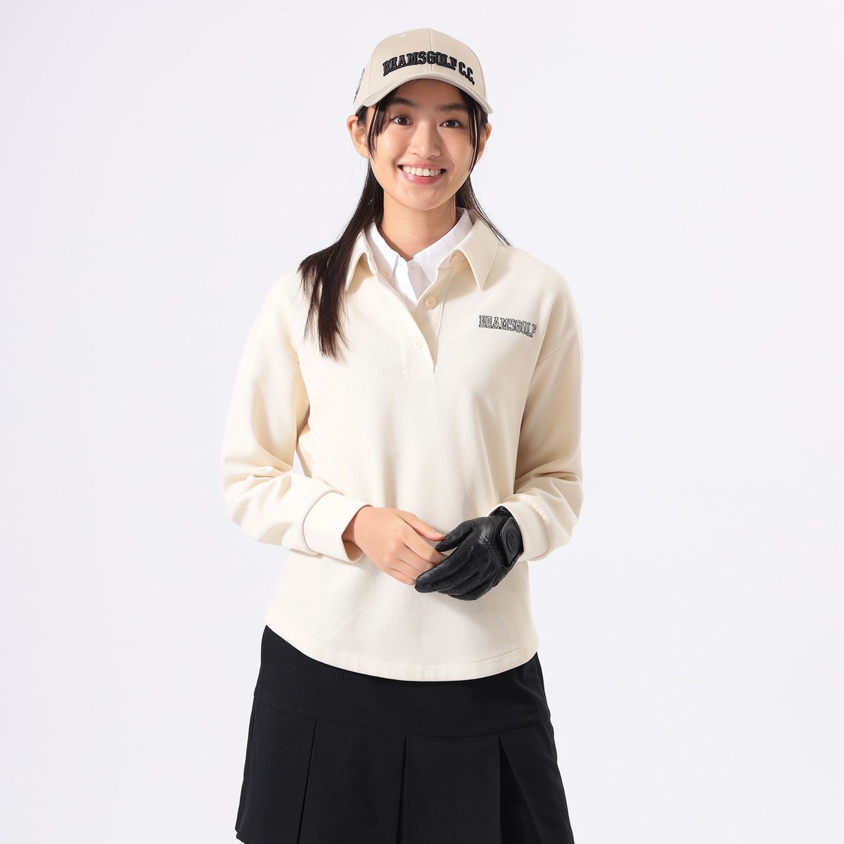 [2025NH~f] r[XSt BEAMS GOLF ORANGE LABEL ORANGE LABEL _uW[W[vI[o[Vc ItzCg 05 fB[X
