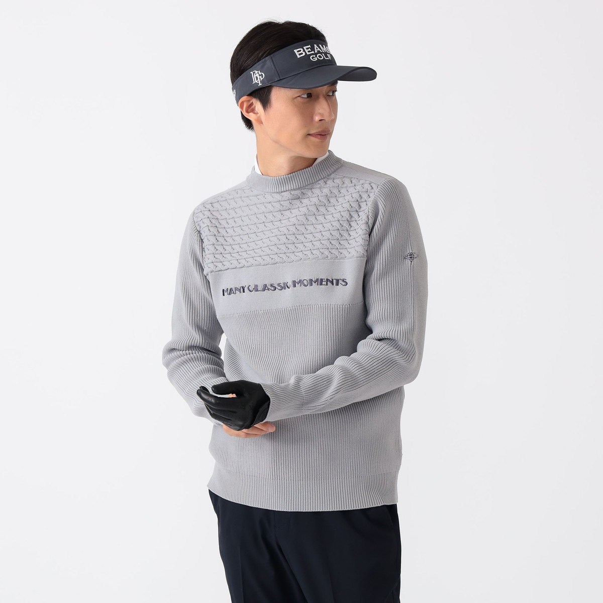 [2025NH~f] r[XSt BEAMS GOLF PURPLE LABEL PURPLE LABEL P[u҂݃{[_[ vI[o[ jbg O[ 15 Y