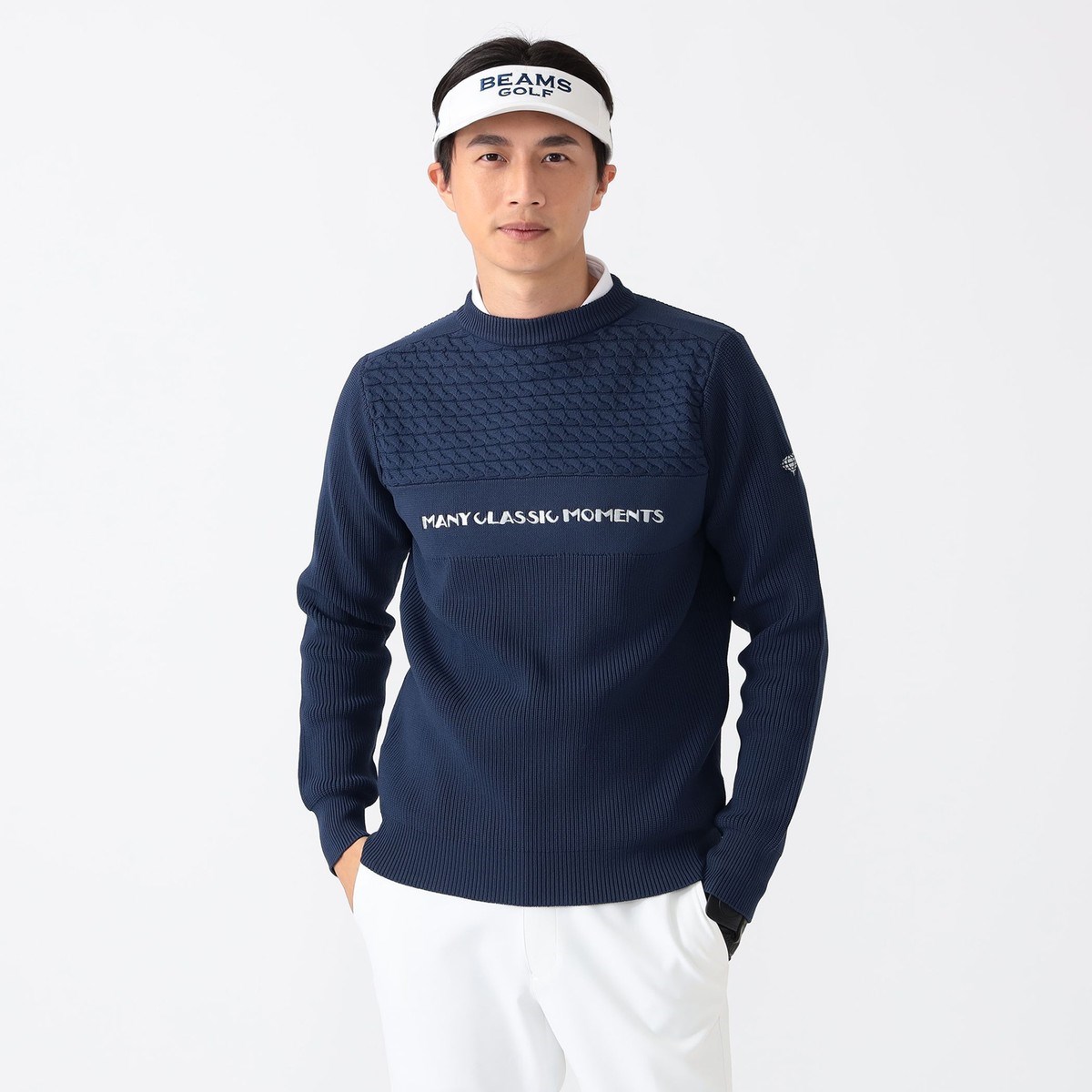 [2025NH~f] r[XSt BEAMS GOLF PURPLE LABEL PURPLE LABEL P[u҂݃{[_[ vI[o[ jbg lCr[ 79 Y