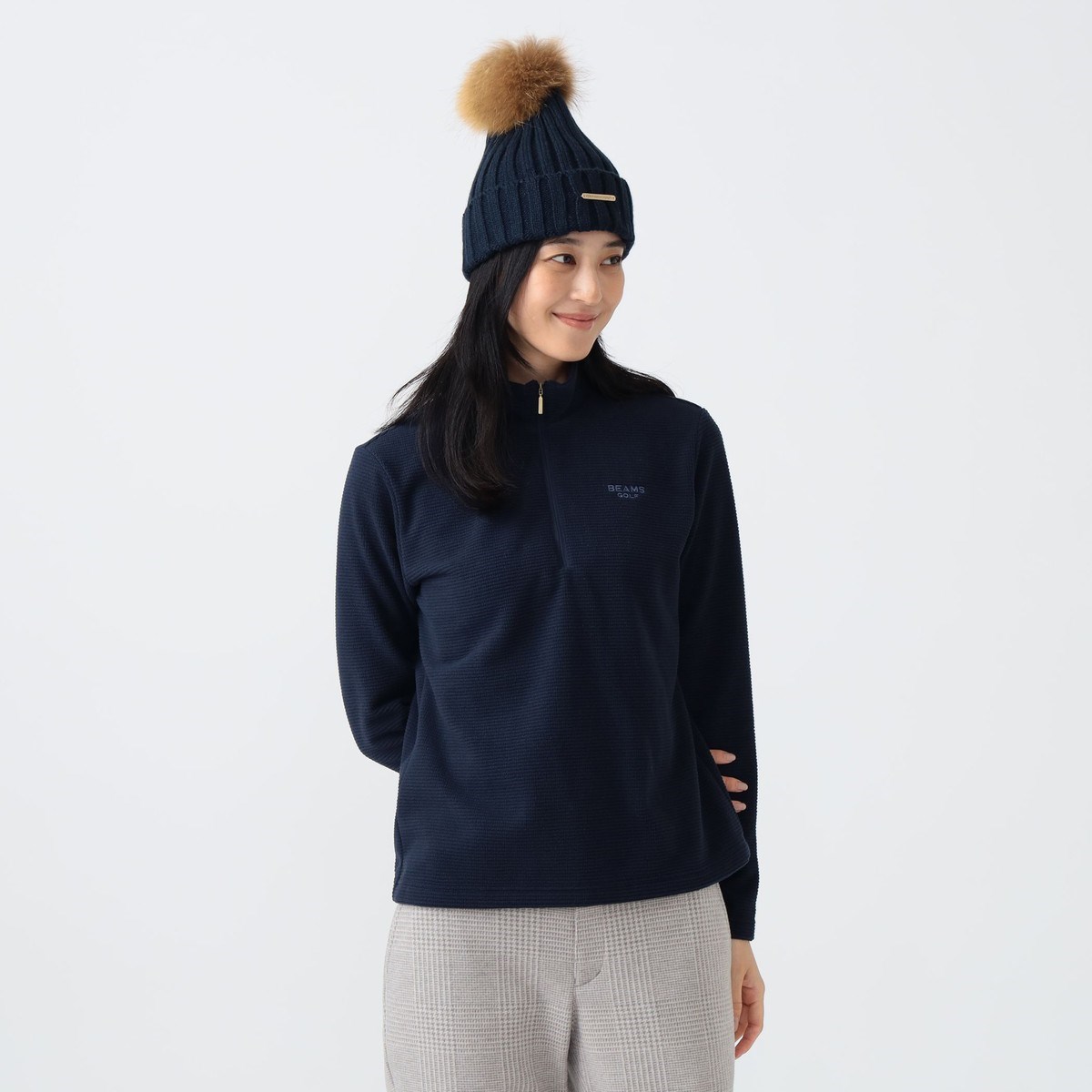 [2025NH~f] r[XSt BEAMS GOLF PURPLE LABEL PURPLE LABEL n[tWbv R[h OX[u bNlbNVc lCr[ 79 fB[X