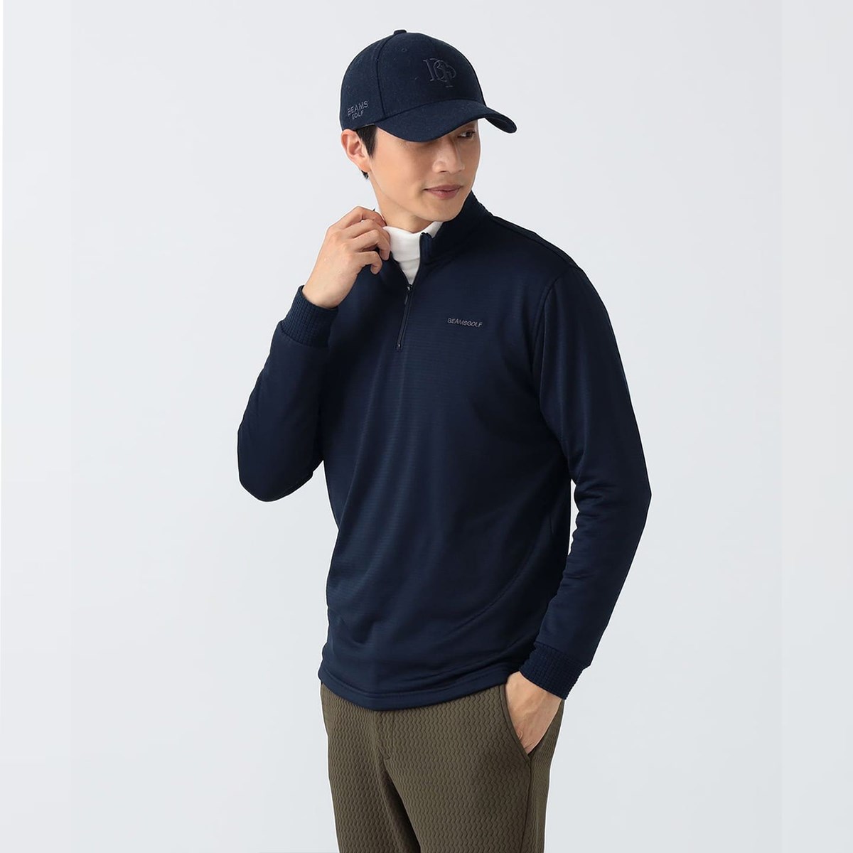 [2025NH~f] r[XSt BEAMS GOLF PURPLE LABEL PURPLE LABEL n[tWbv R[h OX[u Vc lCr[ 79 Y