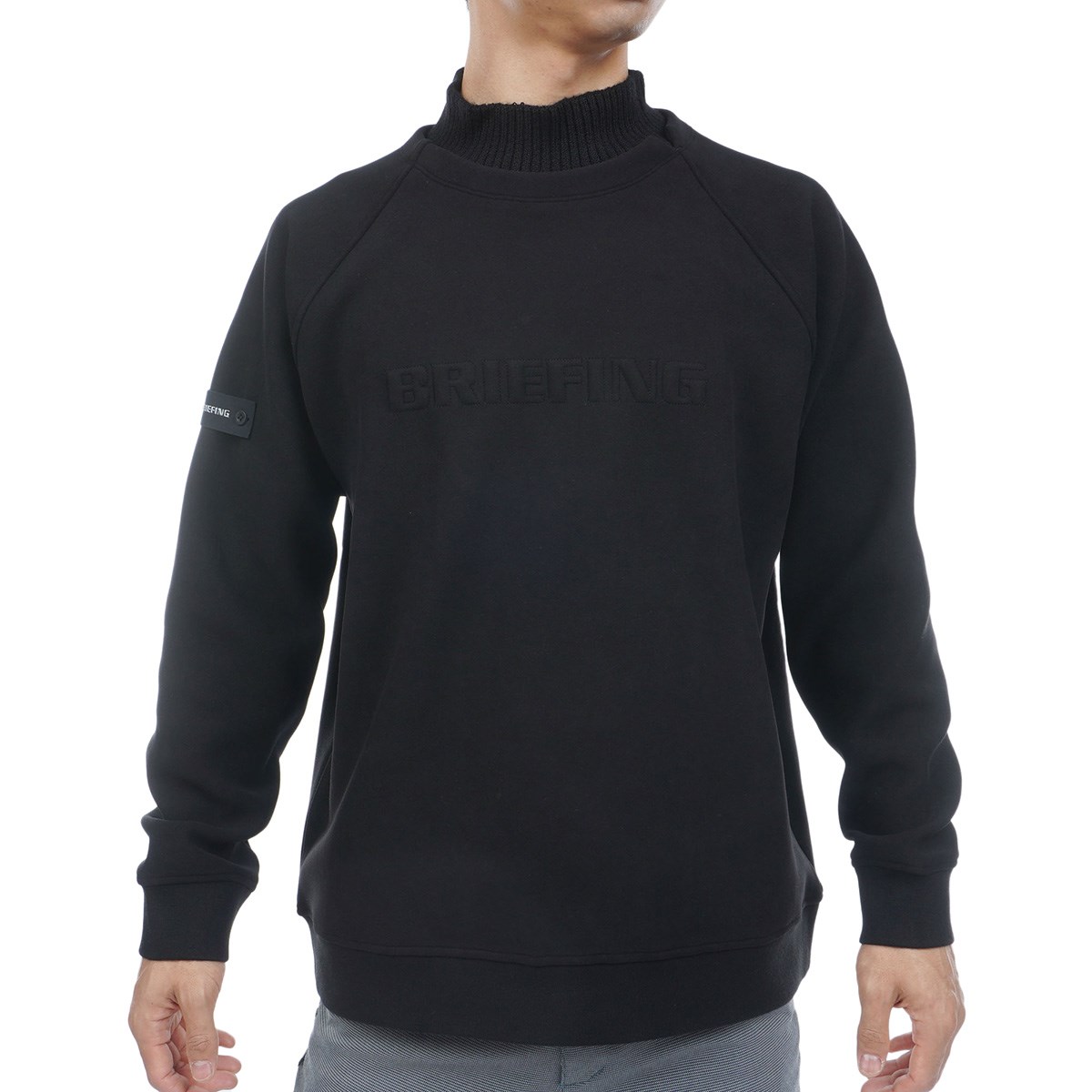 [2025�N�H�~���f��] �u���[�t�B���O BRIEFING HOL �X�e�b�`���S �t�F�C�N���C���[�h �n�C�l�b�N�����V���c �u���b�N 010 �����Y