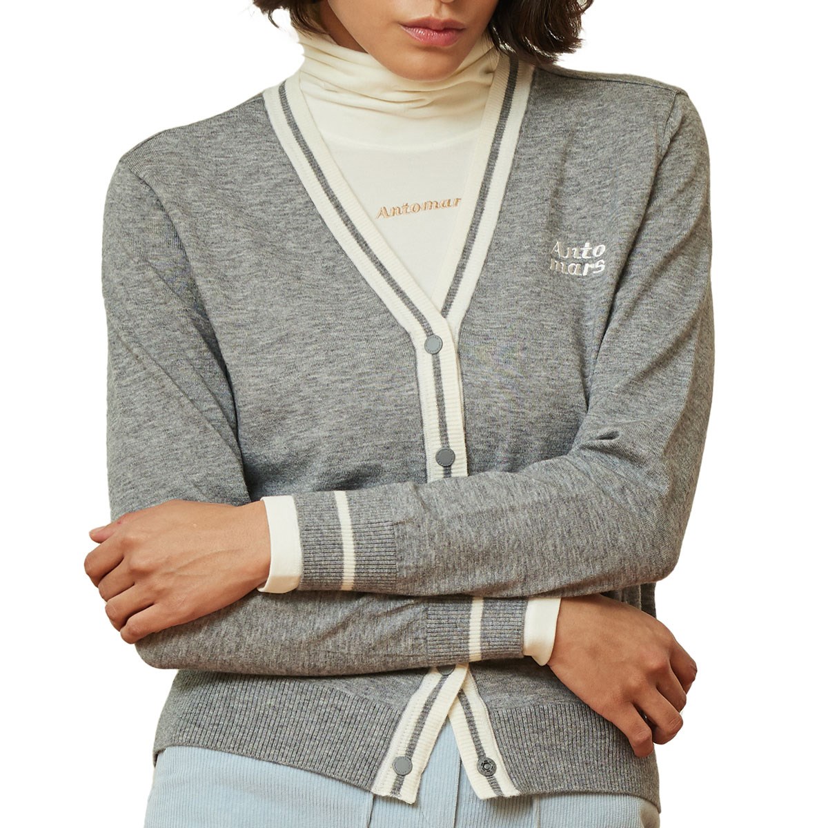 [2025�N�H�~���f��] �A���g�}�[�X ANTOMARS V�l�b�N �J�[�f�B�K�� �O���[ ���f�B�[�X