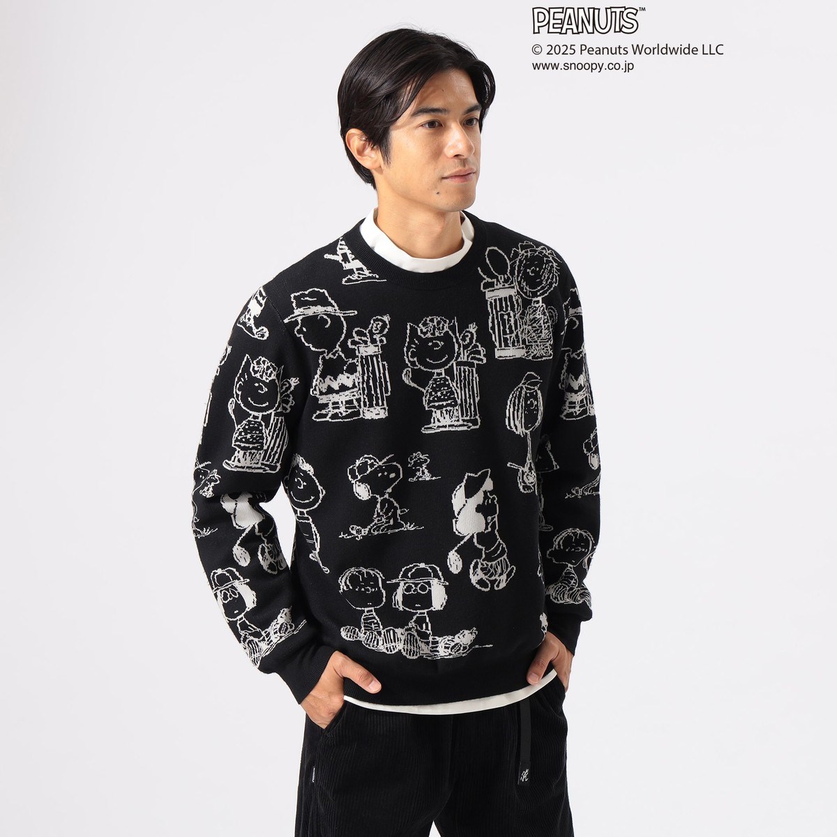 [2025NH~f] r[XSt BEAMS GOLF ORANGE LABEL THE PEANUTS GANG WJ[h jbg ubN 19 Y