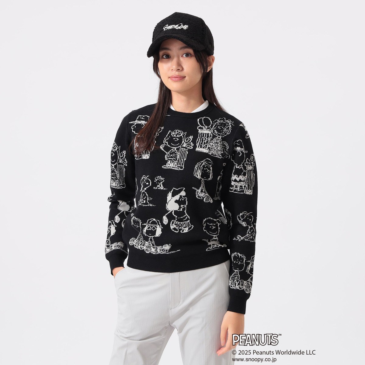 [2025NH~f] r[XSt BEAMS GOLF ORANGE LABEL THE PEANUTS GANG WJ[h jbg ubN 19 fB[X