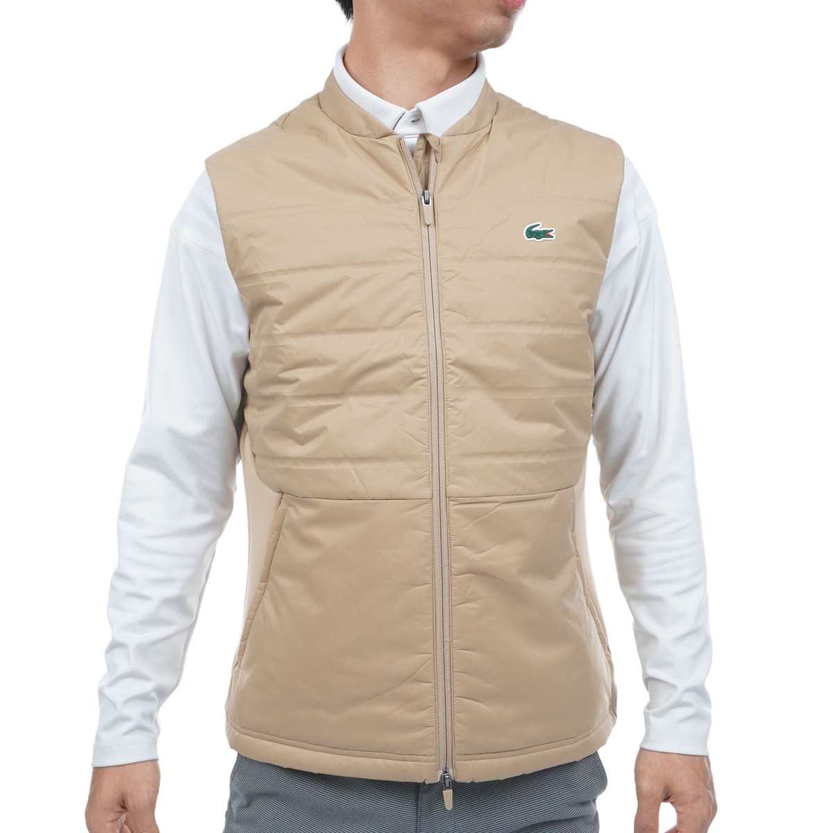 [30OFF ݌Ɍ̂i] RXe LACOSTE LeBO؂ւ ȃxXg x[W 02S Y