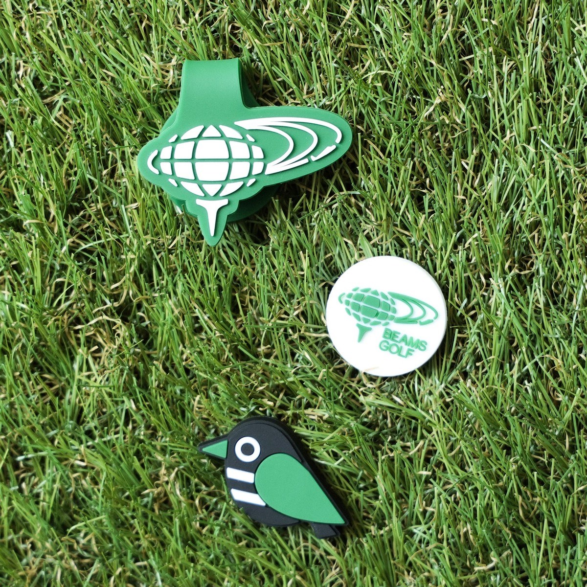 [2025�N���f��] �r�[���X�S���t BEAMS GOLF �o�[�f�B ���o�[�V�u�� �}�[�J�[ 2set �O���[�� 65 �����Y