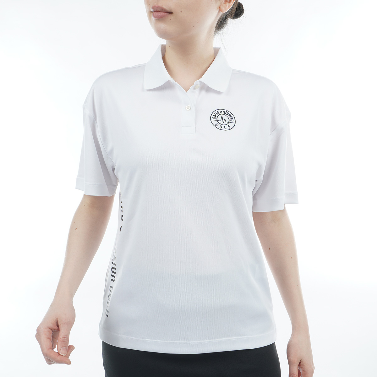 ビーツ・パー・ミニット NANO universe GOLF サイドロゴ 半袖ポロシャツ レディス