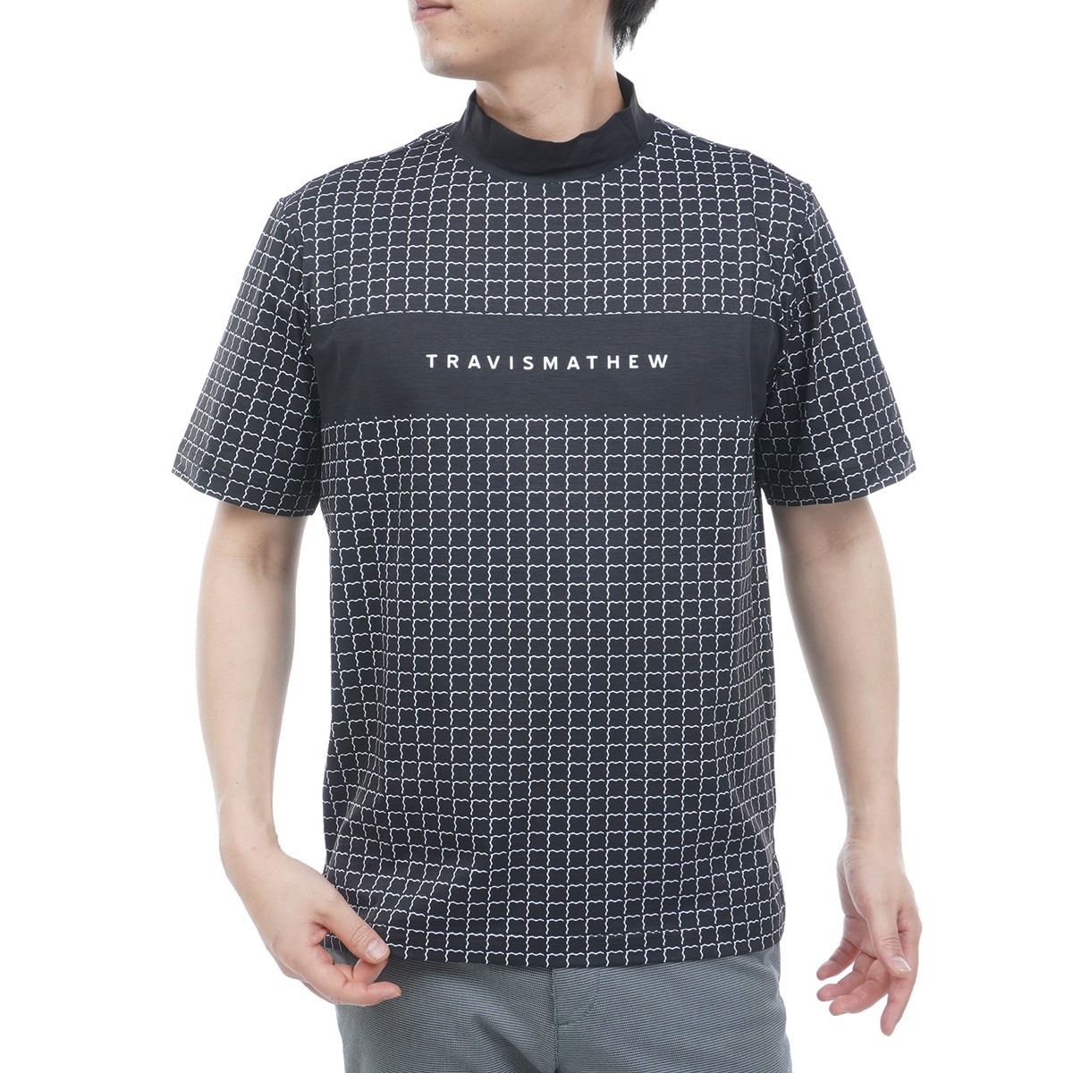 [2026�N�t�ă��f��] �g�����B�X�}�V���[ Travis Mathew �X�g���b�` �`�F�X�g���S�v�����g���b�N�l�b�N�����V���c �u���b�N �����Y