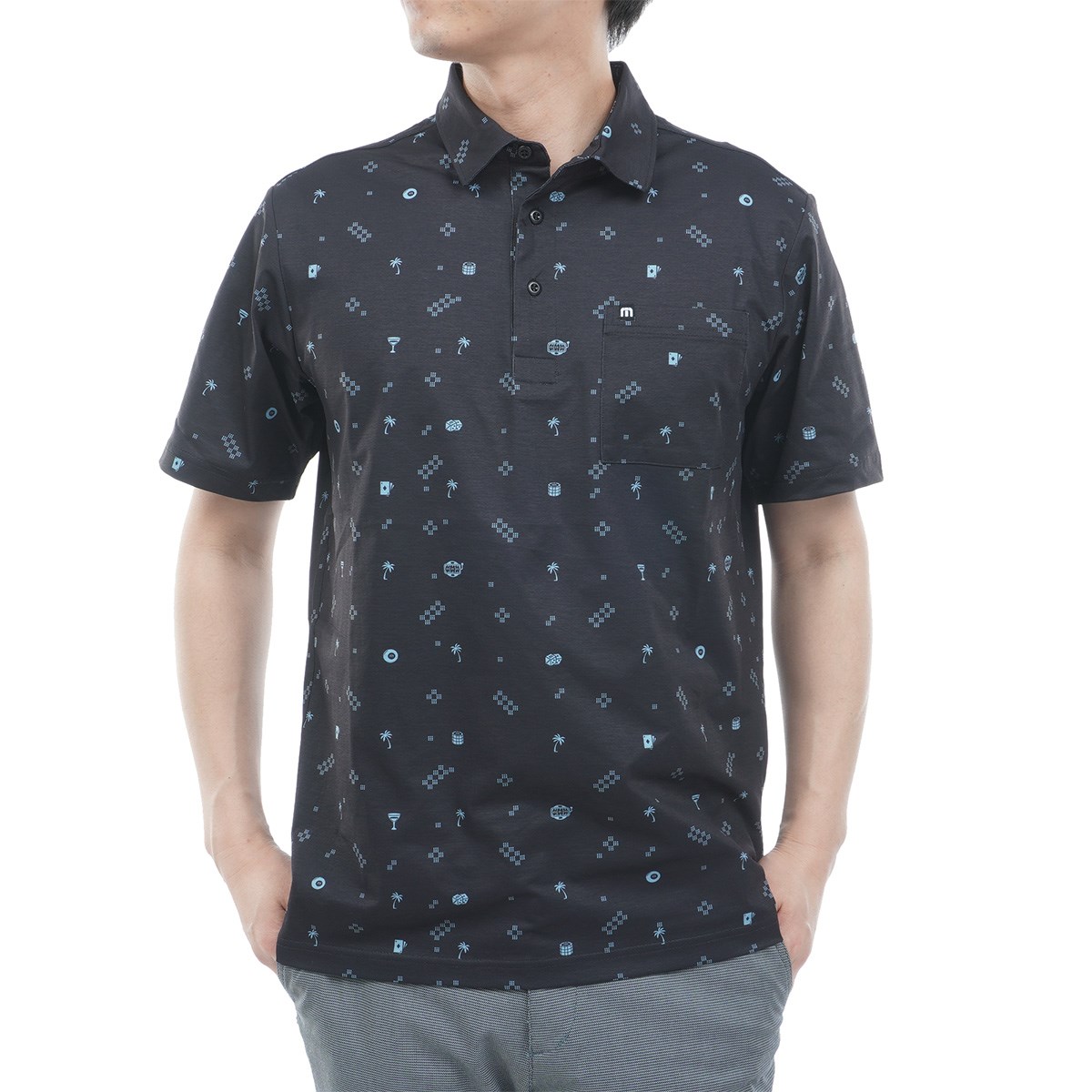 [2026�N�t�ă��f��] �g�����B�X�}�V���[ Travis Mathew �X�g���b�` ���m�O�����v�����g�����|���V���c �u���b�N �����Y