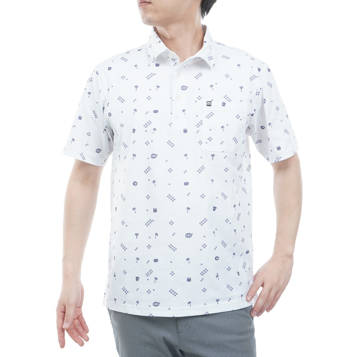 [2026�N�t�ă��f��] �g�����B�X�}�V���[ Travis Mathew �X�g���b�` ���m�O�����v�����g�����|���V���c �z���C�g �����Y