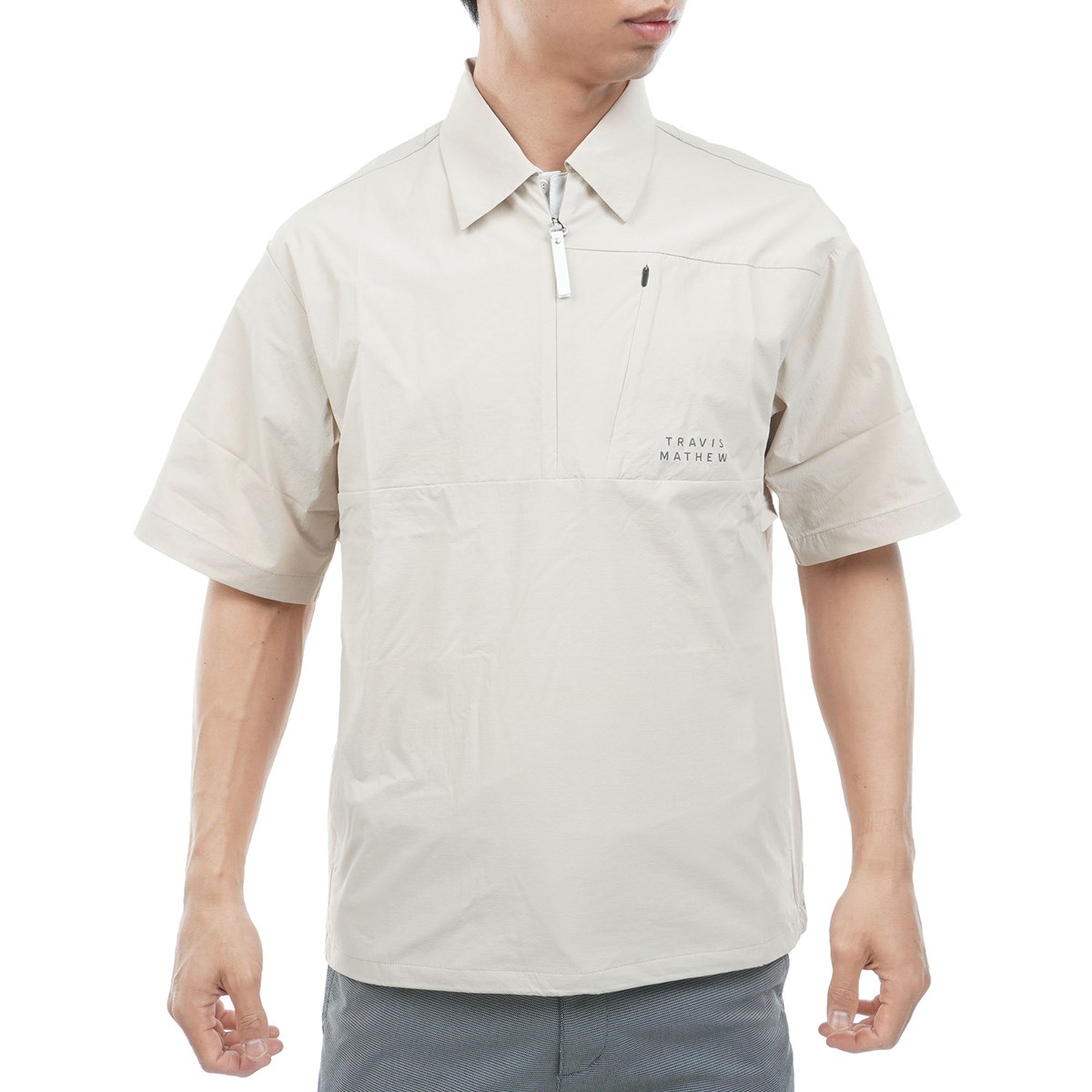 [2026�N�t�ă��f��] �g�����B�X�}�V���[ Travis Mathew ���b�v�X�g�b�v�����N�H�[�^�[�W�b�v�W���P�b�g �C�^���A���T���h �S���t�E�F�A