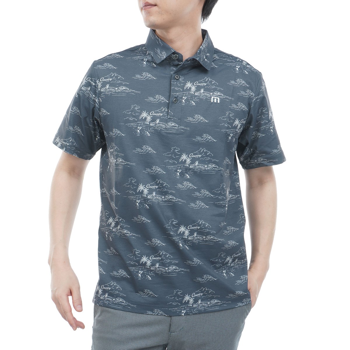 [2026�N�t�ă��f��] �g�����B�X�}�V���[ Travis Mathew �X�g���b�` ���b�V���f�ޑ����v�����g�����|���V���c �G�{�j�[ �����Y