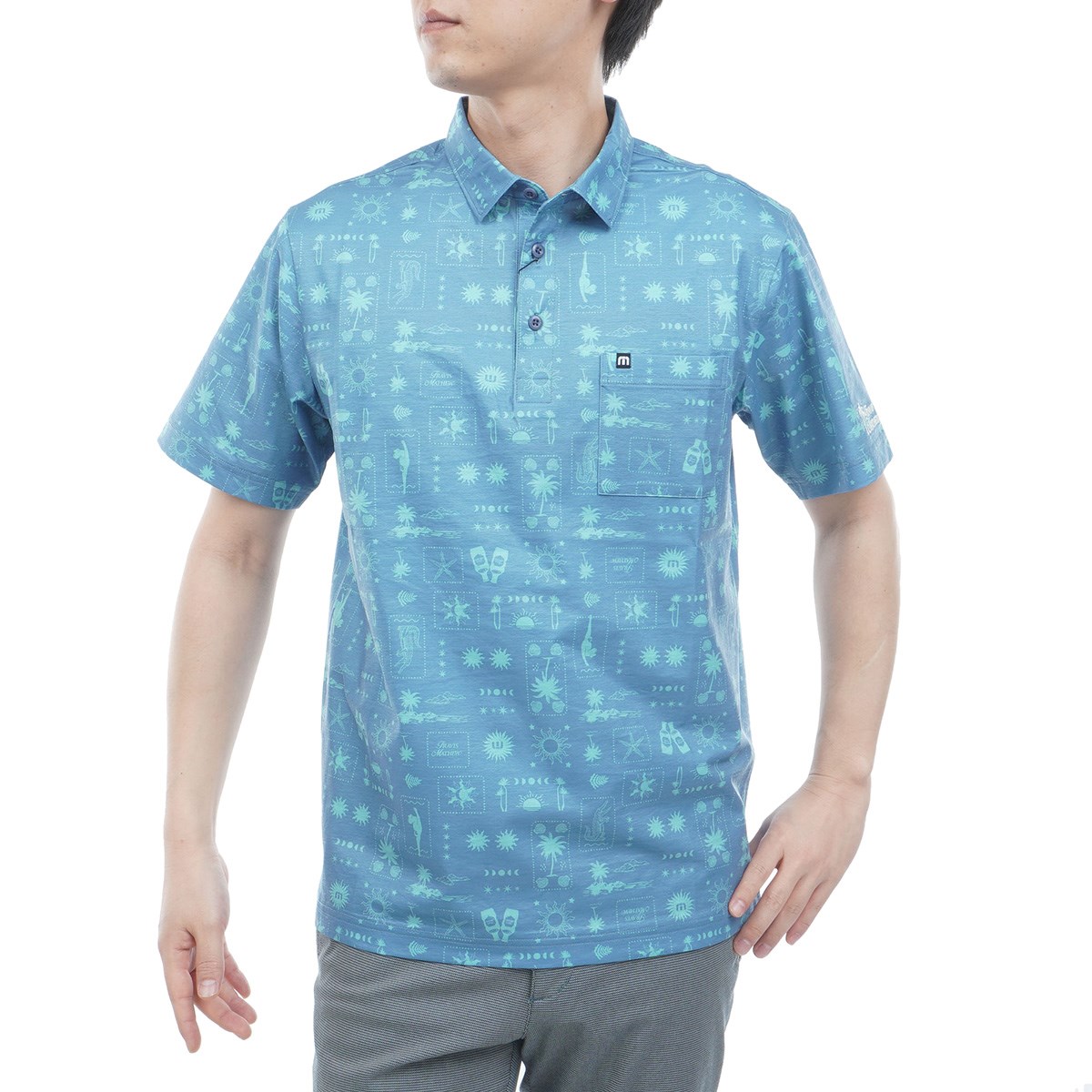 [2026�N�t�ă��f��] �g�����B�X�}�V���[ Travis Mathew �r�[�`�v�����g�����|���V���c �u���[�z���C�Y�� �����Y