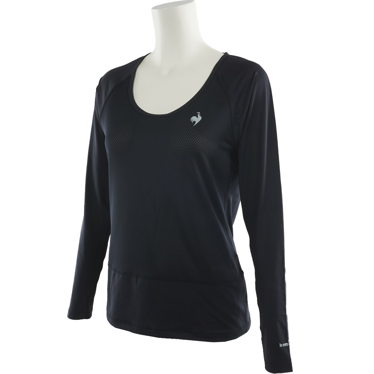 [2026�N�t�ă��f��] ���R�b�N�X�|���e�B�t �S���t Le coq sportif GOLF �X�g���b�` �N���[�l�b�N���b�V�������A���_�[�V���c �u���b�N 00 ���f�B�[�X