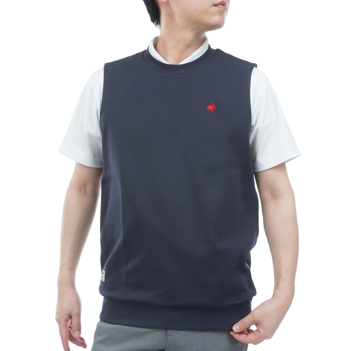 [2026�N�t�ă��f��] ���R�b�N�X�|���e�B�t �S���t Le coq sportif GOLF DAILY �X�g���b�` �J�b�g�\�[�x�X�g �l�C�r�[ 00 �����Y