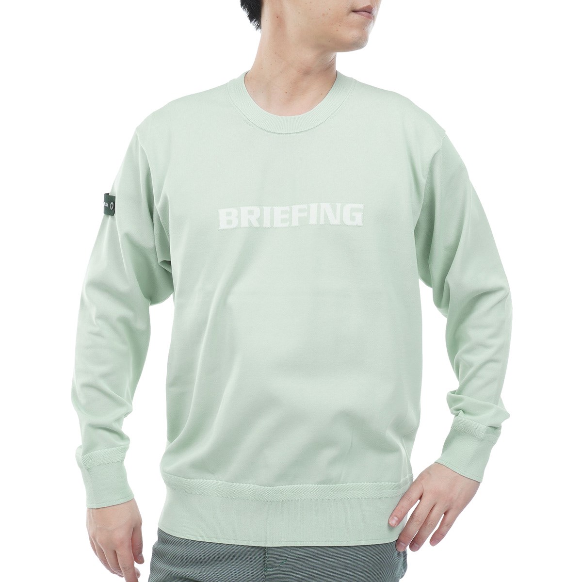 dショッピング |ブリーフィング BRIEFING WR クルーネックセーター M