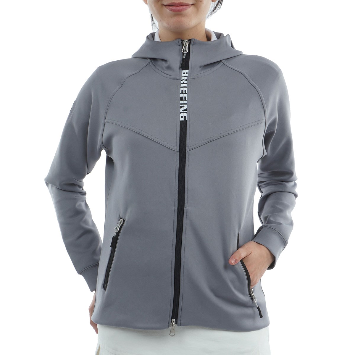 [2026�N�t�ă��f��] �u���[�t�B���O BRIEFING �X�g���b�` 3D���S �p�[�J�[ �O���[ 014 ���f�B�[�X