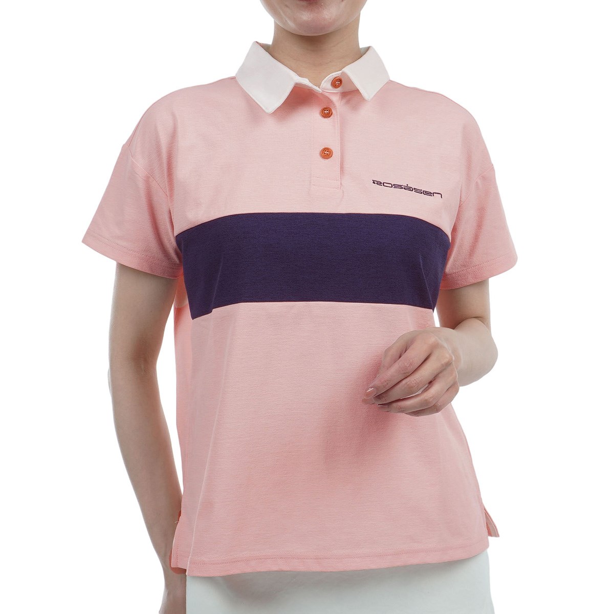 Rosasenゴルフニットポロシャツ Rosasen（ロサーセン） ポロシャツ ポロ 「Rosasen/GOLF」片畦ニット