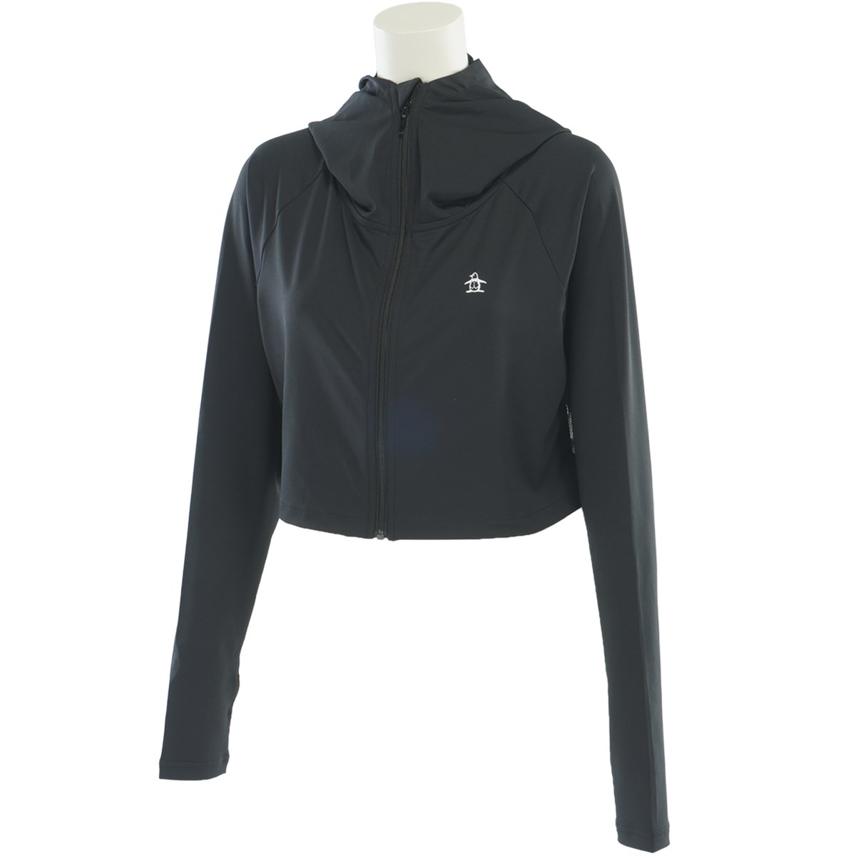 [2026�N���f��] �}���V���O�E�F�A Munsingwear �X�g���b�` SUNSCREEN NIR �t�[�h�t���{���� �u���b�N 00 ���f�B�[�X