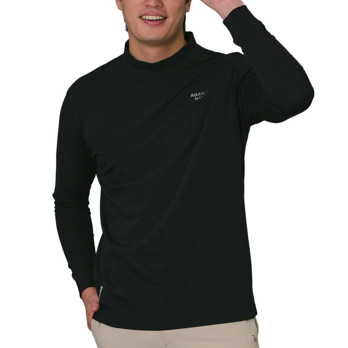 【adabat】アダバット ゴルフウェア　モックネックシャツ　長袖　40(L) ゴルフ ウェア メンズ アダバット ブルゾン」の人気商品一覧 | 安い