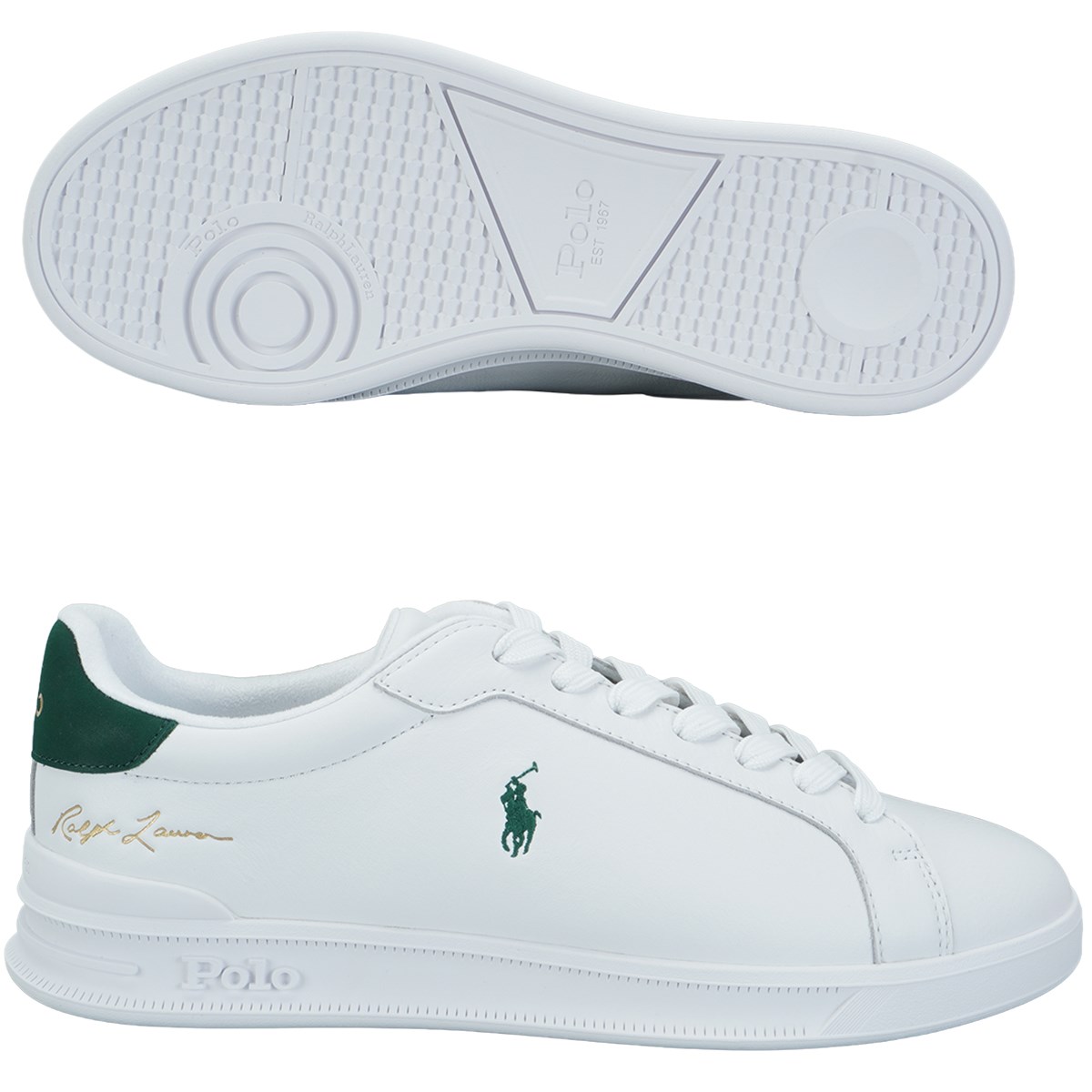 [2026�N���f��] �����t���[���� POLO �w���e�[�W Court II ���U�[ �V���[�Y �z���C�g�^�O���[�� �����Y