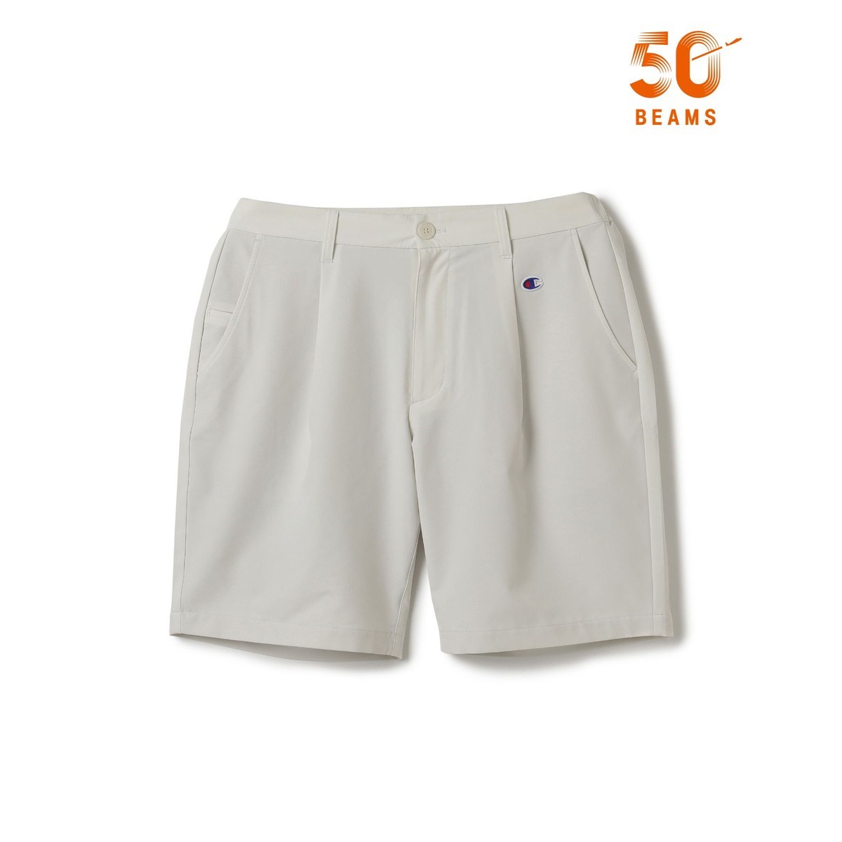 [2026�N�t�ă��f��] �r�[���X�S���t BEAMS GOLF ORANGE LABEL �ʒ� Champion × JONES �V���[�g�p���c �z���C�g 01 �����Y